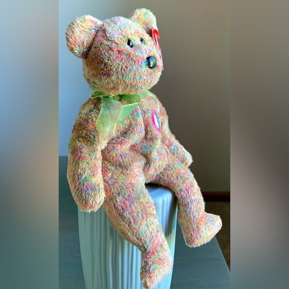 2000 4403 Speckles Internet “e” Teddy Bear Ty Store Exclusive Beanie Baby MWMT - Picture 4 of 9